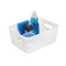 Simplify Storage Bin, Plastic, White, 9.8 in H, 7.8 in W, 9.8 in L 25167-WHITE - alternate 7